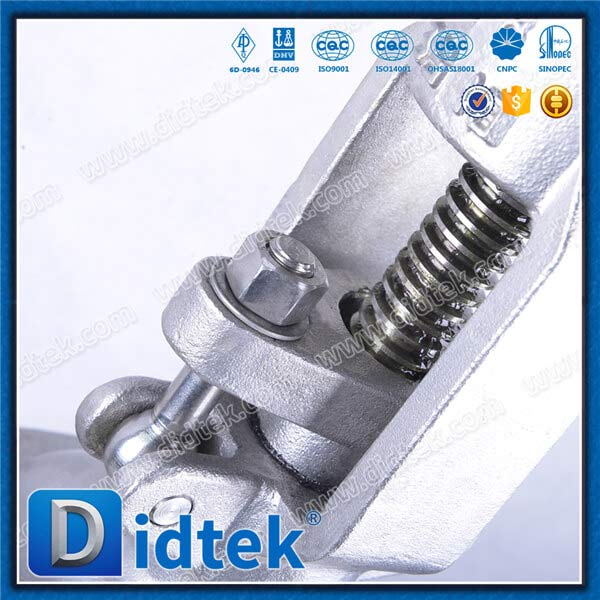 Din Gate Valve-DN80, CF8, ruota a mano, flangia