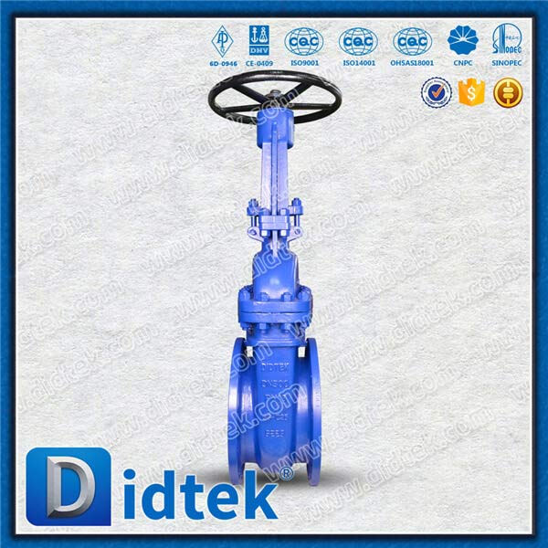 Din Gate Valve-DN300, GS-C25, ruota a mano, flangia