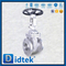 Din Gate Valve-DN80, CF8, ruota a mano, flangia