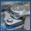 Valvola a sfera galleggiante con design antincendio a leva WCB da 4'' 150LB in acciaio fuso 