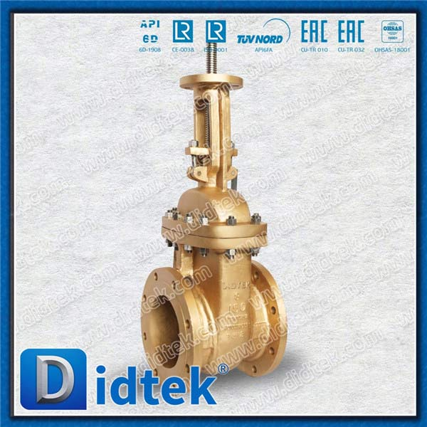 Cusn10zn2 Alunimion Bronze Mare Gate Valve