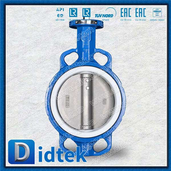 PTFE SEILING Iron Duttile GGG40 Valvola a farfalla concentrica