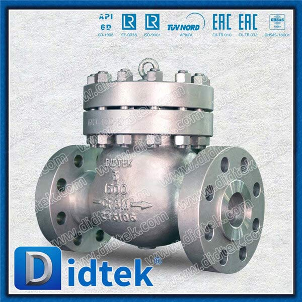 Valvola di ritegno ad alta pressione da 3 pollici 1500LB INOX CF8M
