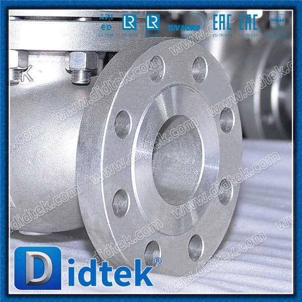 Valvola globale in cofano bullonata in acciaio inossidabile