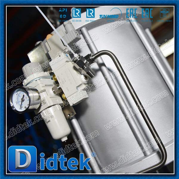 Valvola di gate WCB pneumatica con 2 interruttore di limite