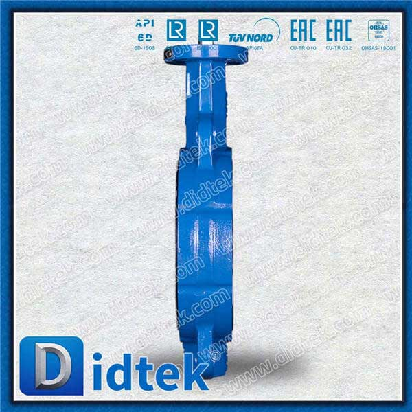 PTFE SEILING Iron Duttile GGG40 Valvola a farfalla concentrica