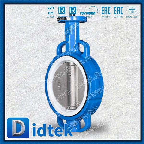 PTFE SEILING Iron Duttile GGG40 Valvola a farfalla concentrica