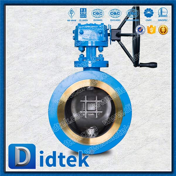 Eccentic Segment Ball Flange Collegamenti Valvola a sfera