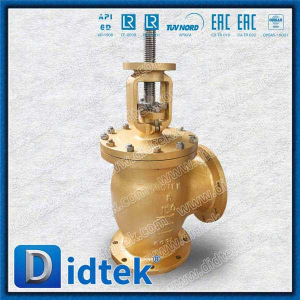 Monel K500 STEM ALUNIMION ANGOLO BRONZO VALVOLA GLOBE