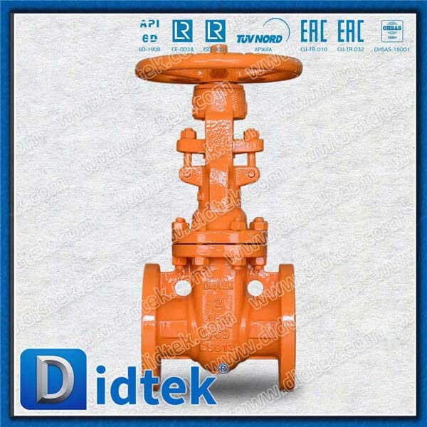 ASME B16.32 Valvola di gate 2 '' flangiata da 2 ''