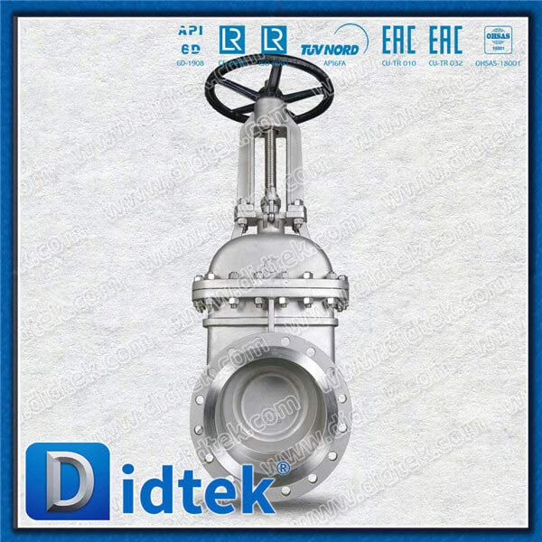 Valvola di gate manuale in acciaio inossidabile BB CF3M 10K