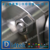 Valvola a sfera flottante forgiata RF ad alta pressione F51 Duplex in acciaio inossidabile Classe1500