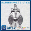 Valvola a sfera flottante con sede in PTFE JIS 5K a passaggio ridotto
