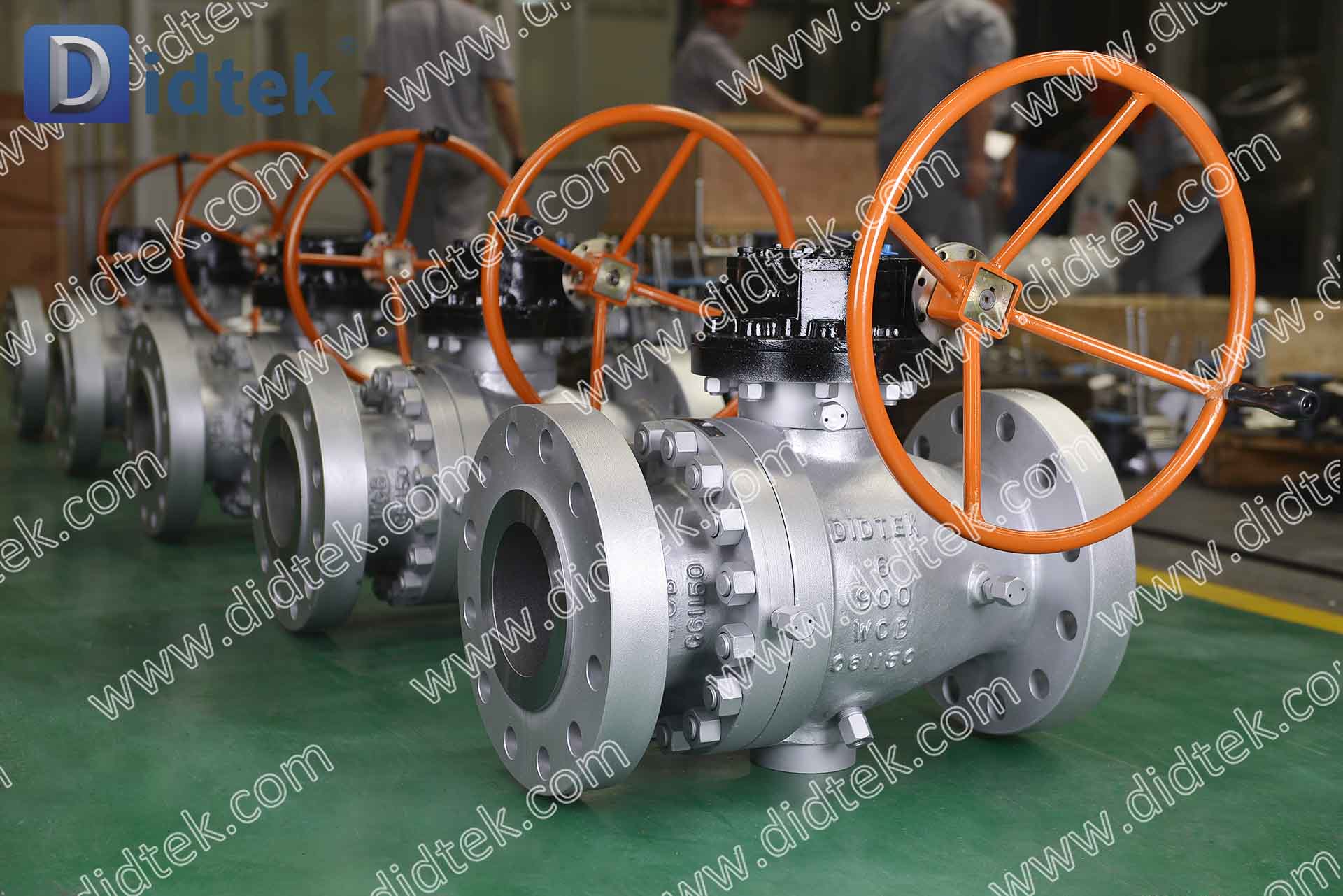 A-9 DIDTEKCTBV-Valvola a sfera con perno in nichel Ni60 ad alta temperatura da 6 pollici DBB 600LB+K11 con sede in metallo