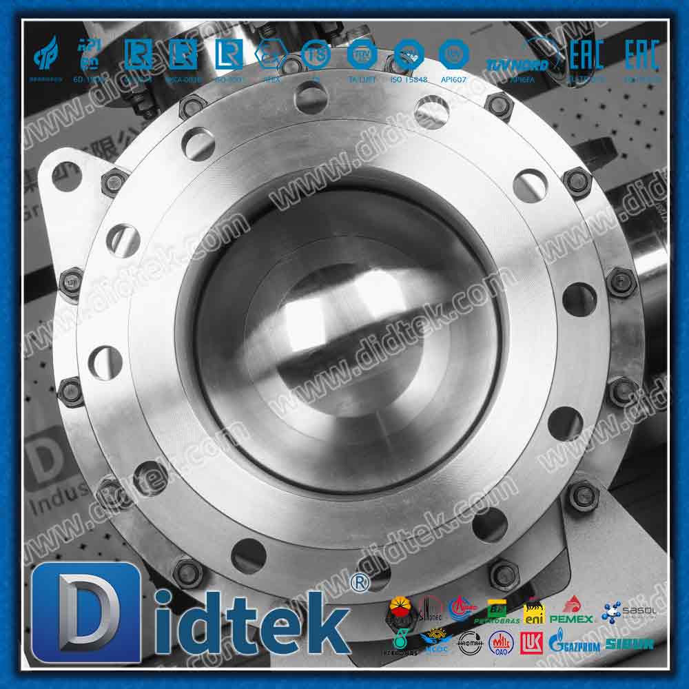 Valvola a sfera Elgiloy Trunnion con guarnizione a labbro Inconel Alloy625