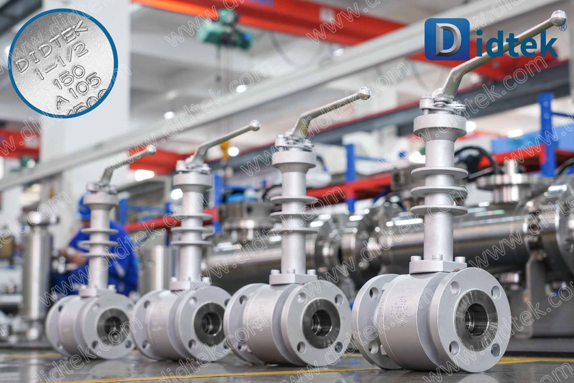D-13 DIDTEKFFMSBV-Valvola a sfera metallo-metallo per alte temperature con cofano esteso