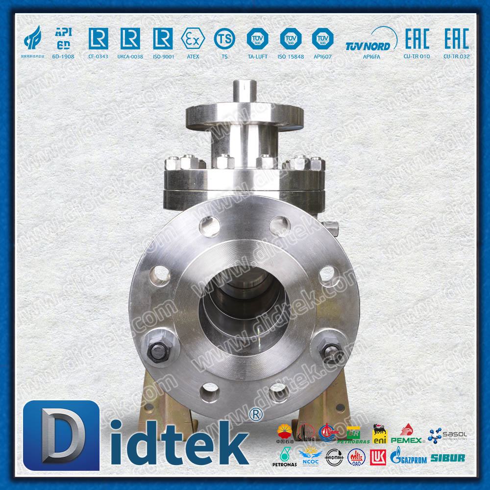 CK3MCuN Valvola a sfera con ingresso super top anticorrosione per alte temperature in acciaio inossidabile austenitico