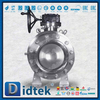 Valvola a sfera con perno completamente saldata con flange di accompagnamento