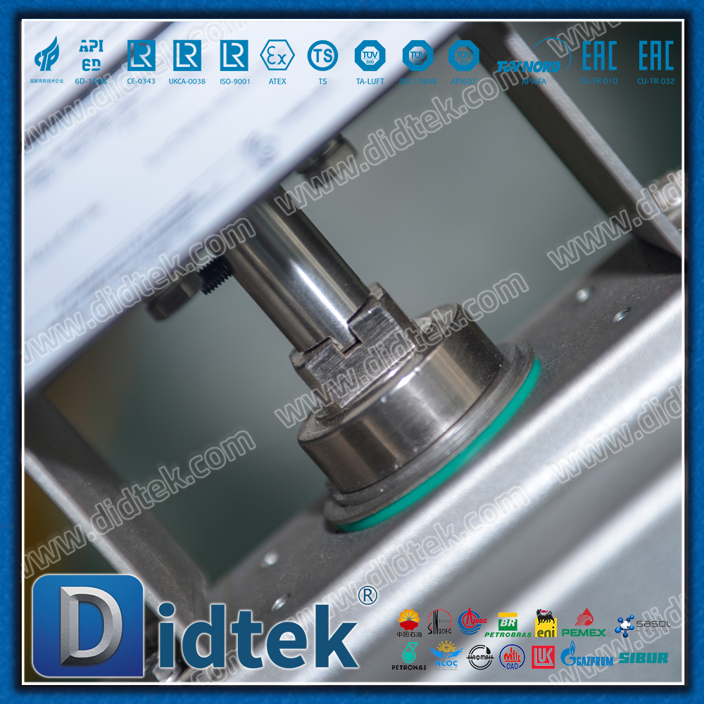 Valvola a sfera pneumatica Didtek F316L