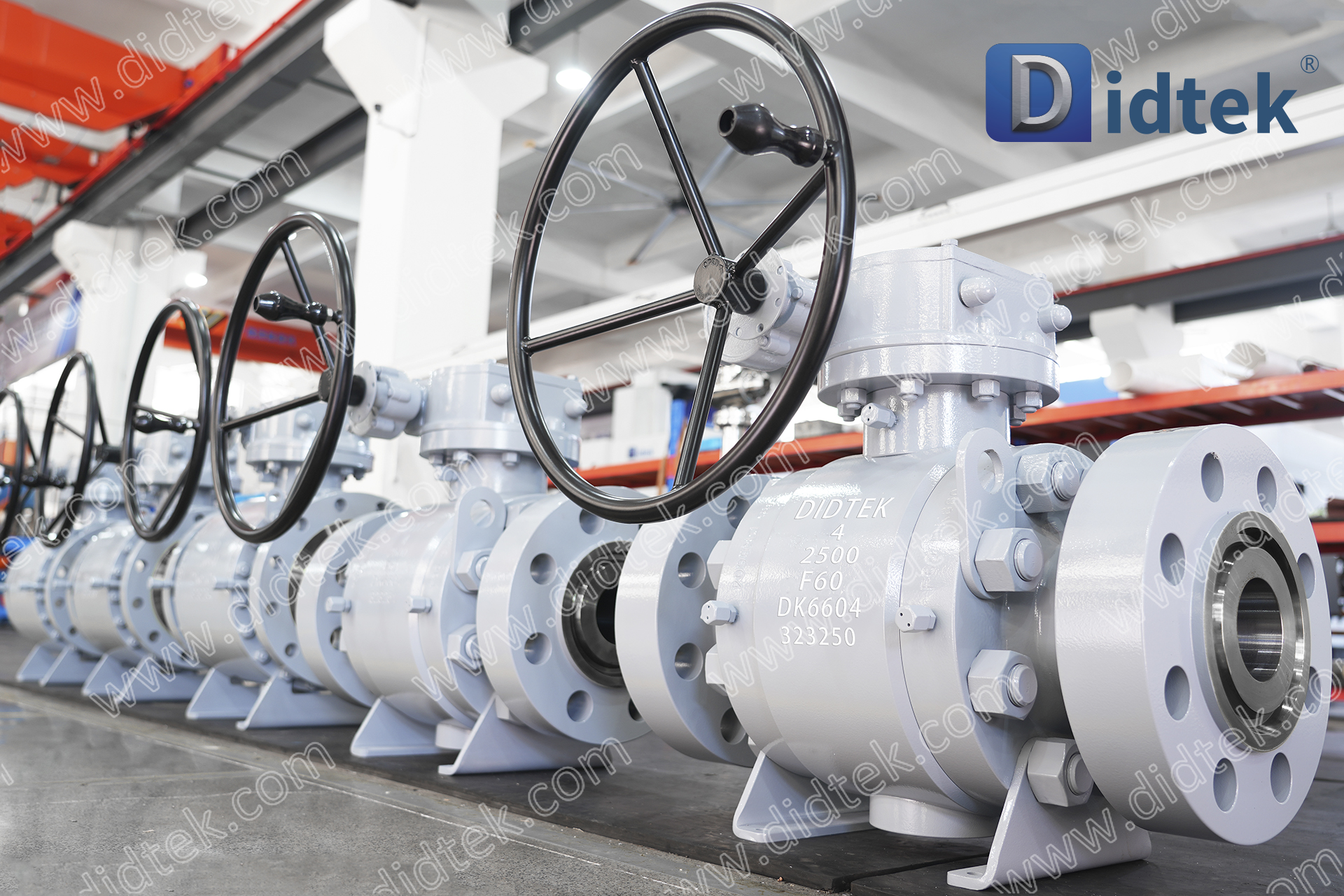 Didtek F51 Trim metallo su metallo F60 Valvole a sfera con perno a tenuta dura