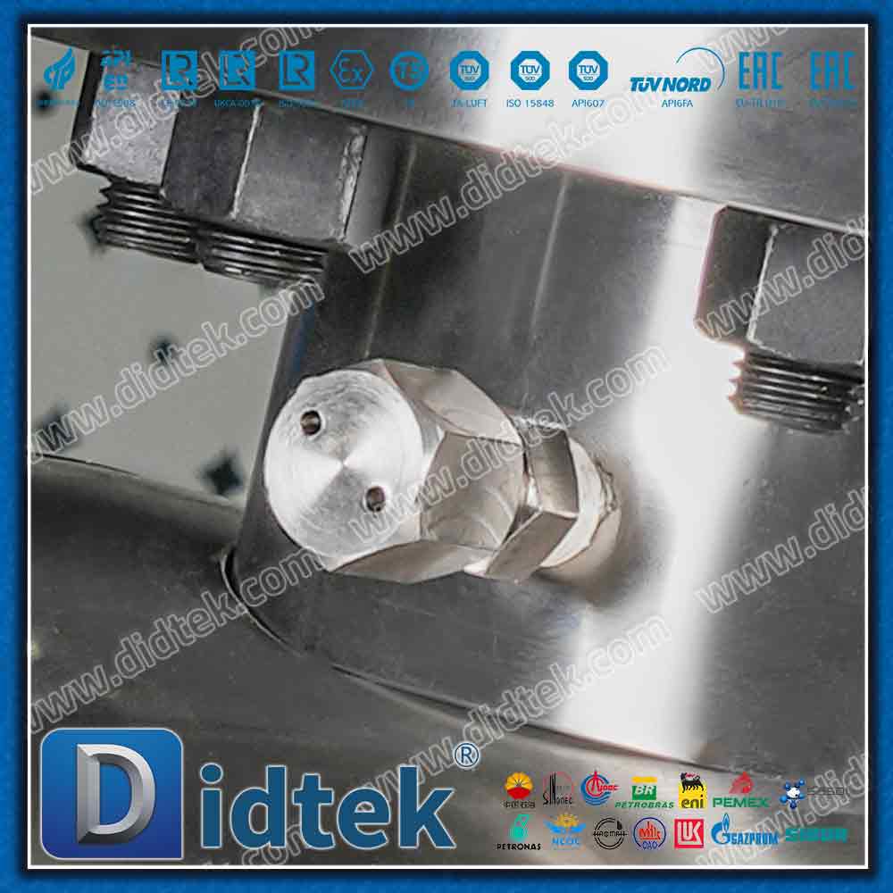 Valvola a sfera Elgiloy Trunnion con guarnizione a labbro Inconel Alloy625