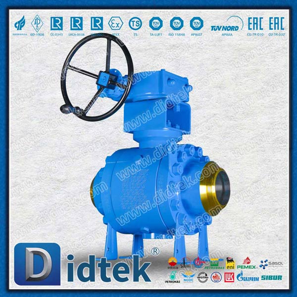 Valvola a sfera in metallo DN150 3pc saldato