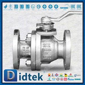 Valvola a sfera flottante con sede in PTFE JIS 5K a passaggio ridotto