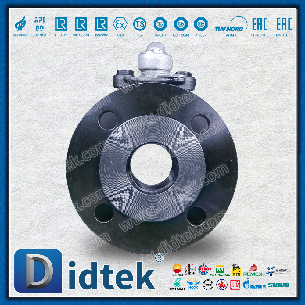 Valvola a sfera flottante forgiata con disposizione standard DIN SS304