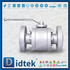 Valvola a sfera flottante forgiata con foro ridotto in acciaio al carbonio A105 da 3''X2''