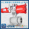 Didtek 4130 Flangia FC Attuatore pneumatico a semplice effetto API6A Valvola a sfera in acciaio forgiato
