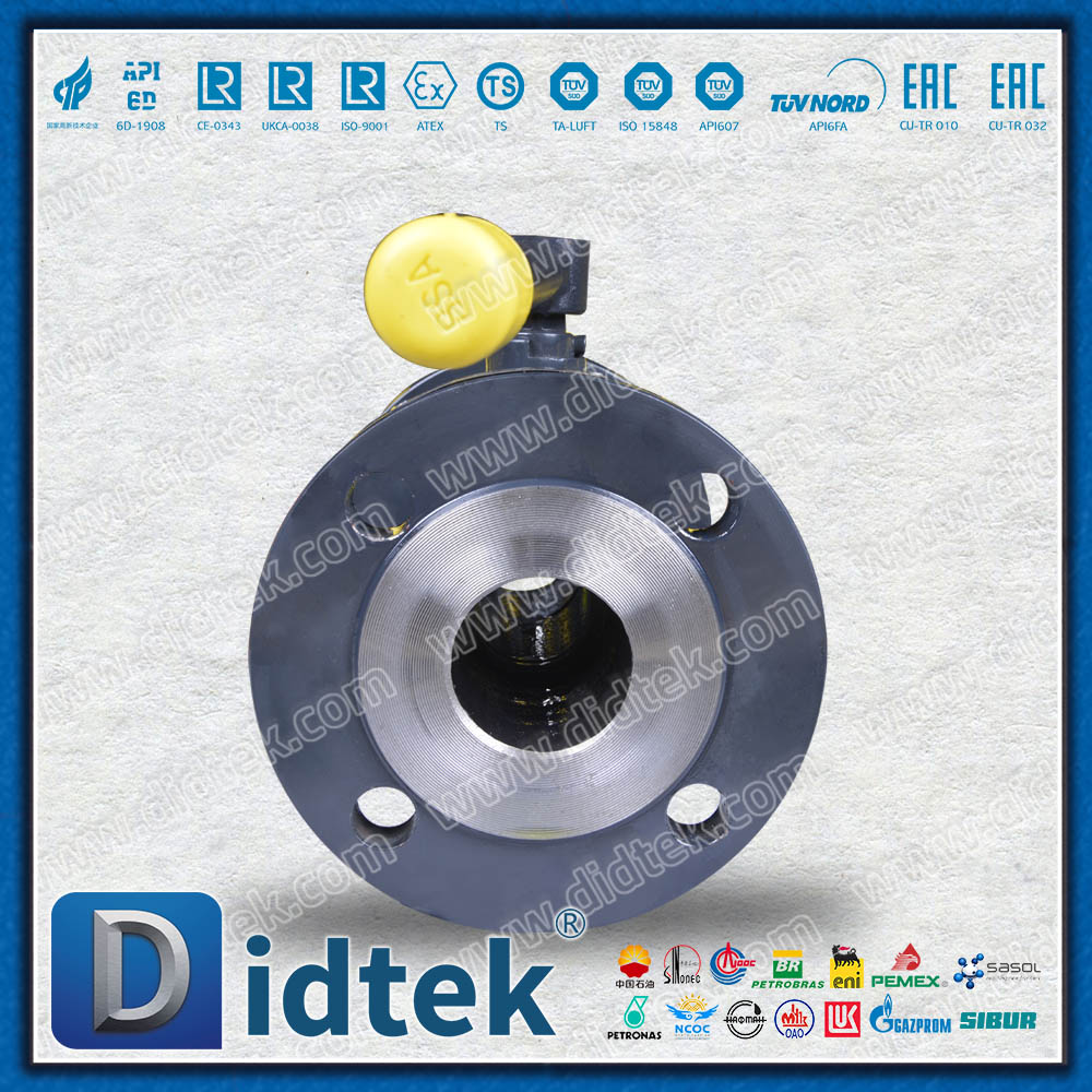 Guarnizione morbida in PTFE in acciaio inossidabile SS304 ST37.8 Valvola a sfera completamente saldata