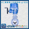 Valvola a sfera elettrica con sede PEEK antideflagrante per motore elettrico ATEX 200 ℃