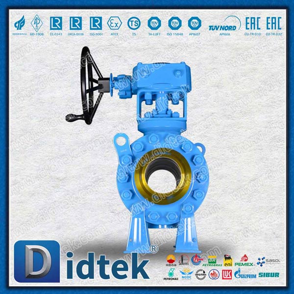 Valvola a sfera in metallo DN150 3pc saldato