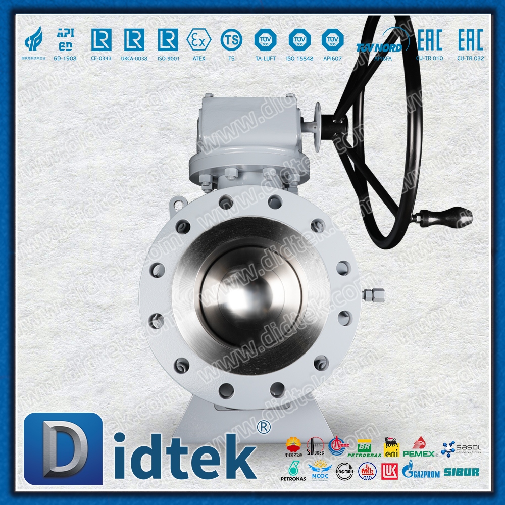 Valvola a sfera trunnion ASTM A105N con rivestimento saldato UNS N06625+TCC 