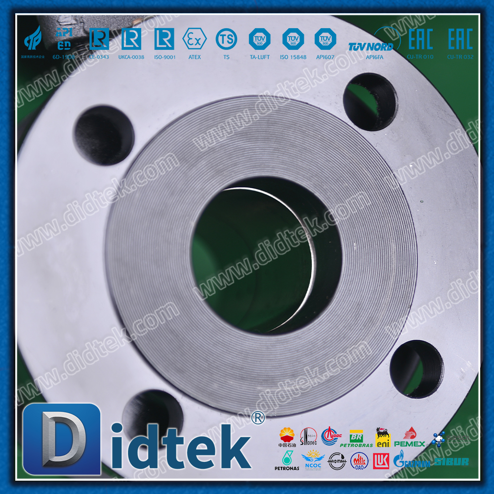 Valvola a sfera flottante forgiata con disposizione standard DIN SS304