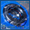 Valvola a sfera elettrica con sede PEEK antideflagrante per motore elettrico ATEX 200 ℃