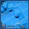 Valvola a sfera in metallo DN150 3pc saldato