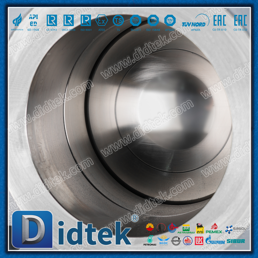 Valvola a sfera trunnion ASTM A105N con rivestimento saldato UNS N06625+TCC 