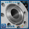 Valvole a sfera con articolazione DBB forgiate da 6 pollici 2500LB con flangia Didtek