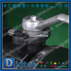 Valvola a sfera flottante forgiata con disposizione standard DIN SS304