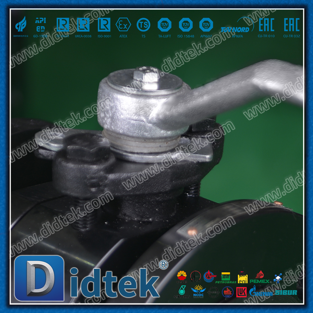 Valvola a sfera flottante forgiata con disposizione standard DIN SS304