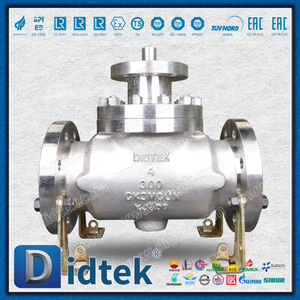 CK3MCuN Valvola a sfera con ingresso super top anticorrosione per alte temperature in acciaio inossidabile austenitico