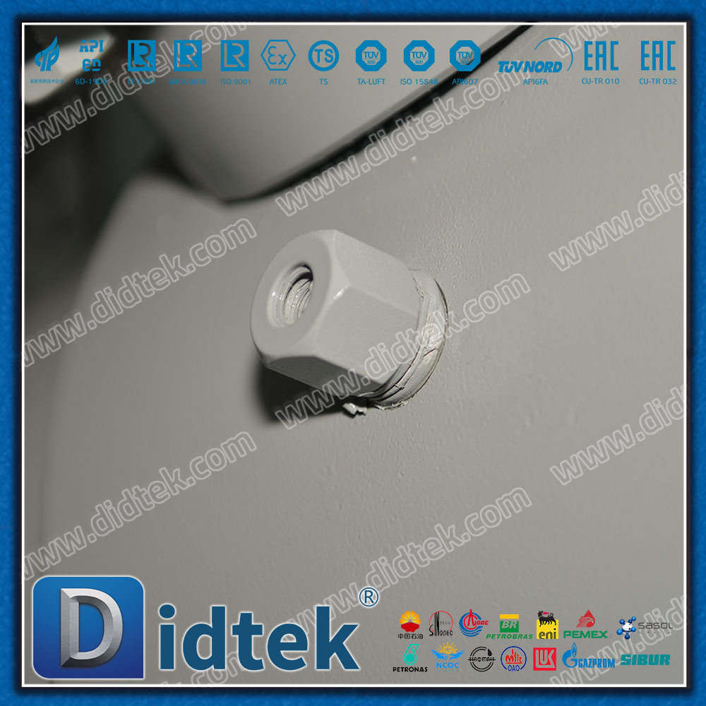Valvole a sfera con articolazione DBB forgiate da 6 pollici 2500LB con flangia Didtek