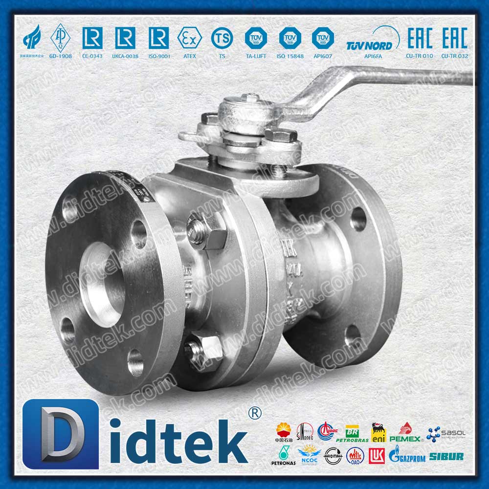 Valvola a sfera flottante con sede in PTFE JIS 5K a passaggio ridotto