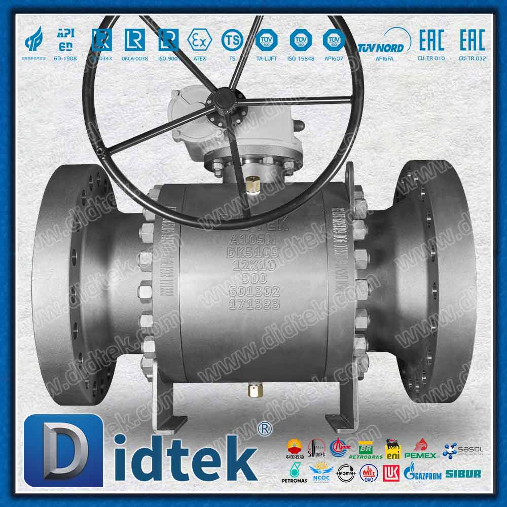 SPE ✖️ Valvola a sfera trunnion tipo B a doppio blocco DPE