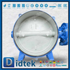 Valvola a farfalla con triplo offset wafer DIN di grandi dimensioni DN2000
