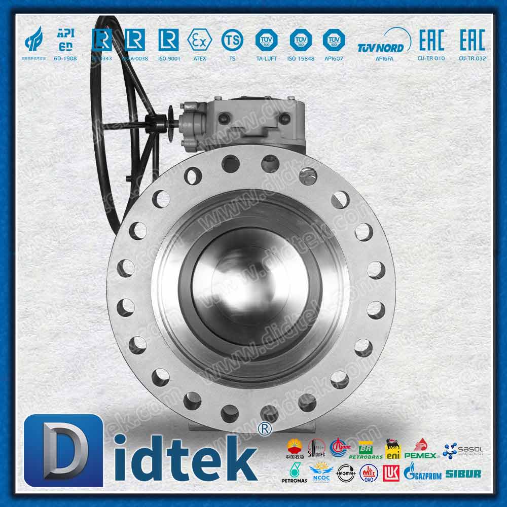 SPE ✖️ Valvola a sfera trunnion tipo B a doppio blocco DPE