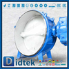 Valvola a farfalla con triplo offset wafer DIN di grandi dimensioni DN2000