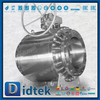 Valvola a sfera Trunnion FPSO F316 Elgiloy Marine Engineering in PTFE