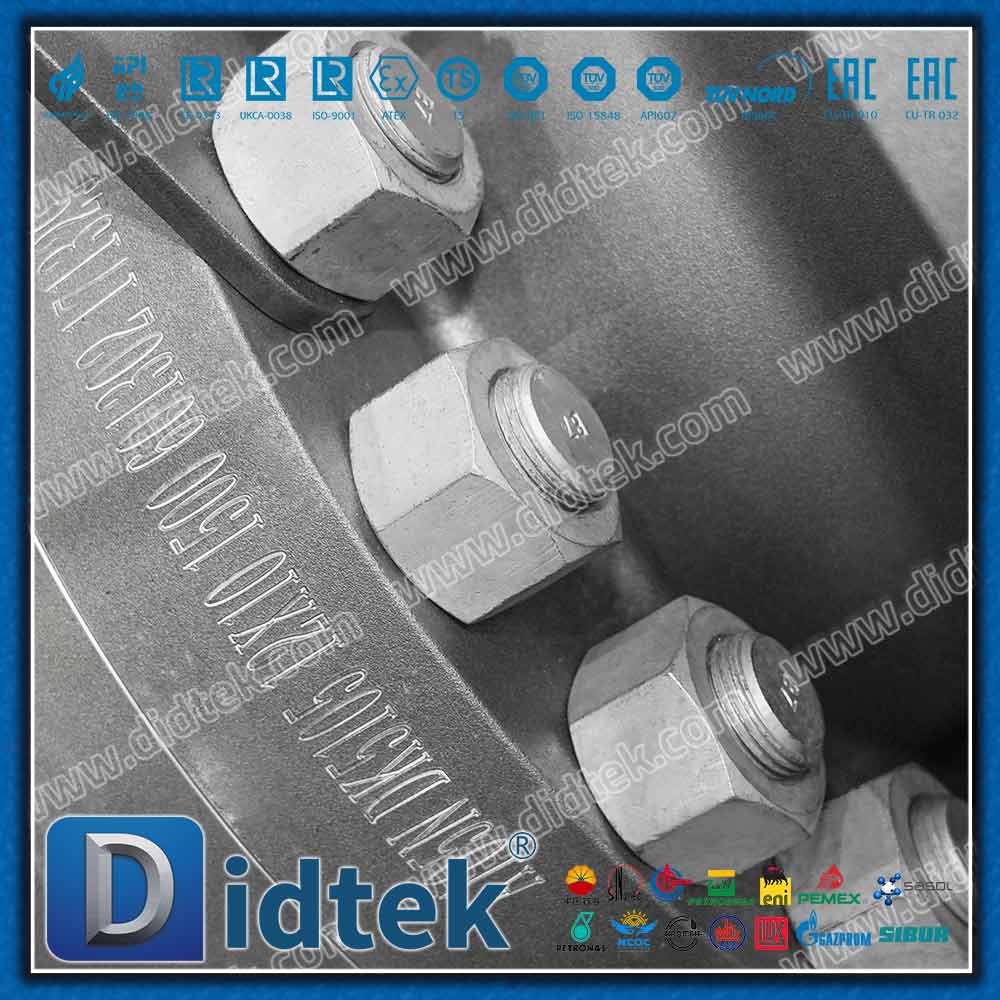 SPE ✖️ Valvola a sfera trunnion tipo B a doppio blocco DPE